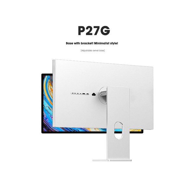 Kuycon P27G 4K Ultra HD 27-Inch IPS LCD Monitor PC Desktop Gaming Monitor with 60HZ DCi-P3 99% Color Gamut