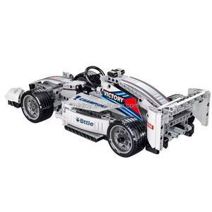 Mork Technical Series 656 Uds <span class=keywords><strong>Rc</strong></span> Car <span class=keywords><strong>1</strong></span>/14 F1 Control remoto modelo de coche de <span class=keywords><strong>carreras</strong></span> Diy bloques de construcción ladrillos juegos de juguetes para niños - Product Image 4
