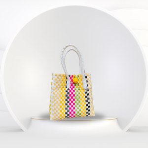 Bolsos elegantes de mujer, accesorio de moda para adultos de alta calidad hecho de material tejido de plástico reciclado directo de Indonesia - Product Image 1