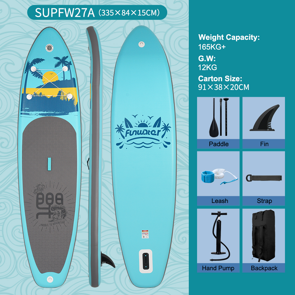 335x83x15cm--SUPFW27A--Bleu clair