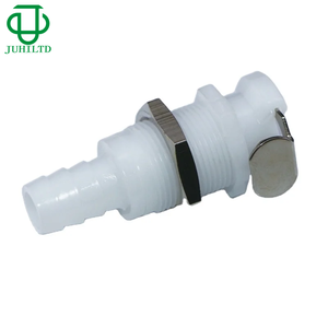 4mm easy assemble <b>hose</b> barb 3 ways t shape tube adapter Thread Low Pressure quick release Plumbing Connector Injection Molding - Product Image 1