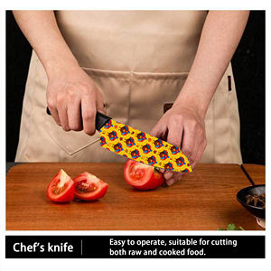 Nouvelle conception, couteaux de chef de cuisine en 3 pièces, lames en céramique, manches en plastique, livraison rapide personnalisée, haute qualité, vente en gros d'usine - Product Image 6