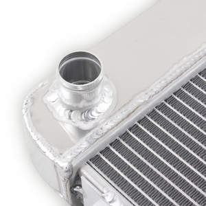 Radiador de Aluminio de 3 Filas S-133 para Conversión de Chevrolet Chevy II <span class=keywords><strong>Nova</strong></span> L6 <span class=keywords><strong>V8</strong></span> de 1962-1967 (63, 64, 65, 66) 2.5-5.3L - Product Image 3