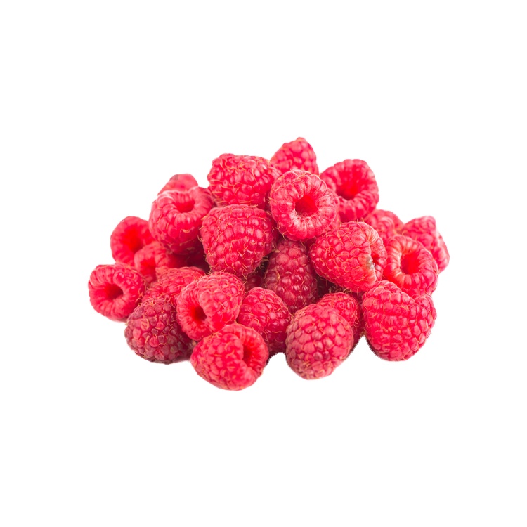 Высококачественные вкусные замороженные фрукты IQF Raspberry для импортеров, оптовиков, замороженная Малина