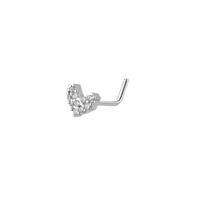 Anting Stud Unisex Bahan Stainless Steel Model Sekrup CZ Desain Khusus untuk Pengecer Perhiasan Online