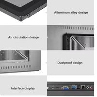 All in One Pc Waterproof Capacitive Touch Screen Win 10 Ip65 Android Embedded Panel Pc for Iot Industrial Applications
