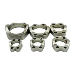 Wholesale High Quality Stainless Exhaust Pipe Flange J518 Iso6162 Stainless Flange Clamps