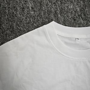 Vêtements de rue écologiques en gros, logo personnalisé, 100% coton, fil teint, tricot vintage, surdimensionné, imprimé de dessins animés, coupe courte - Product Image 6