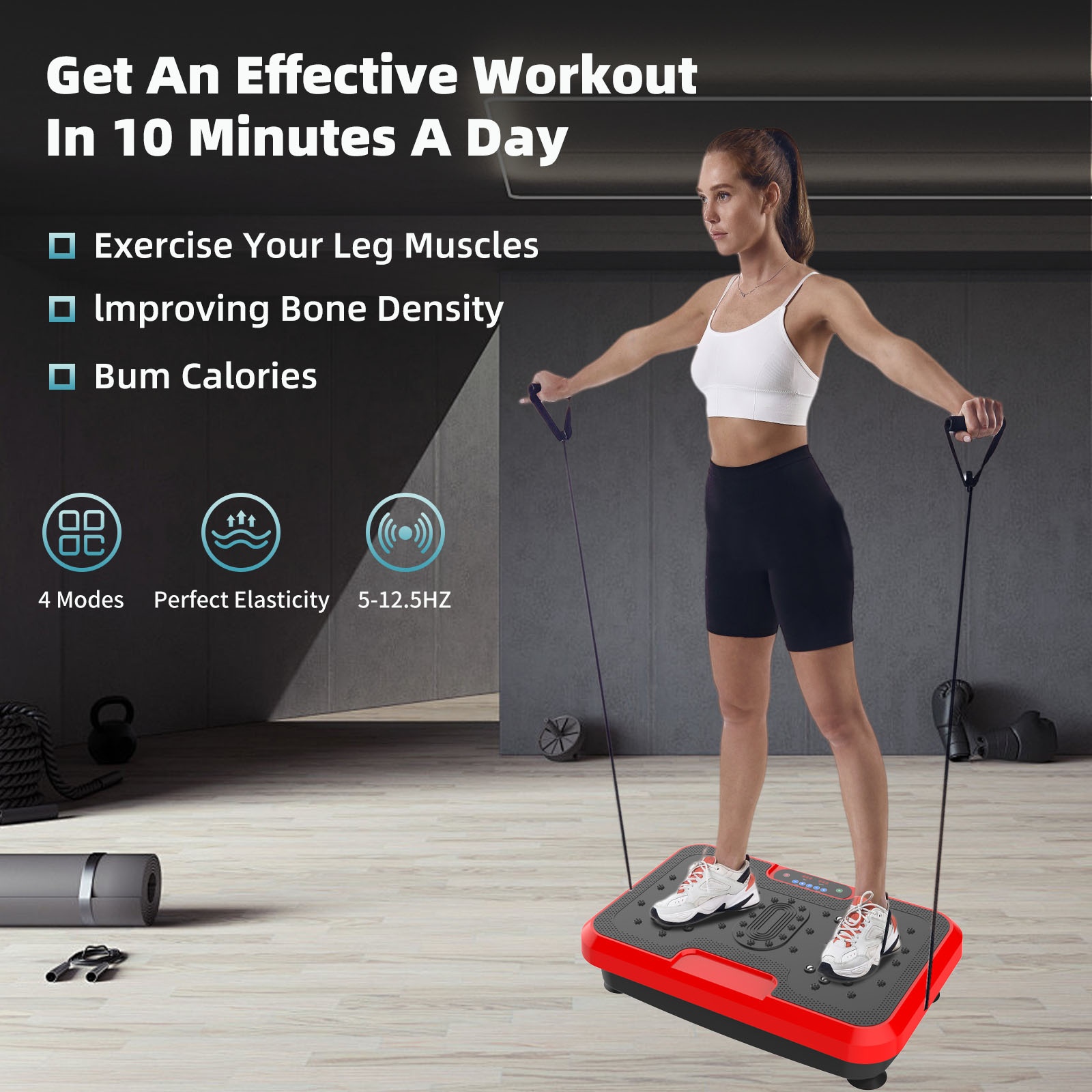 Mini Vibration Plate - Efficient Fitness & Weight Loss