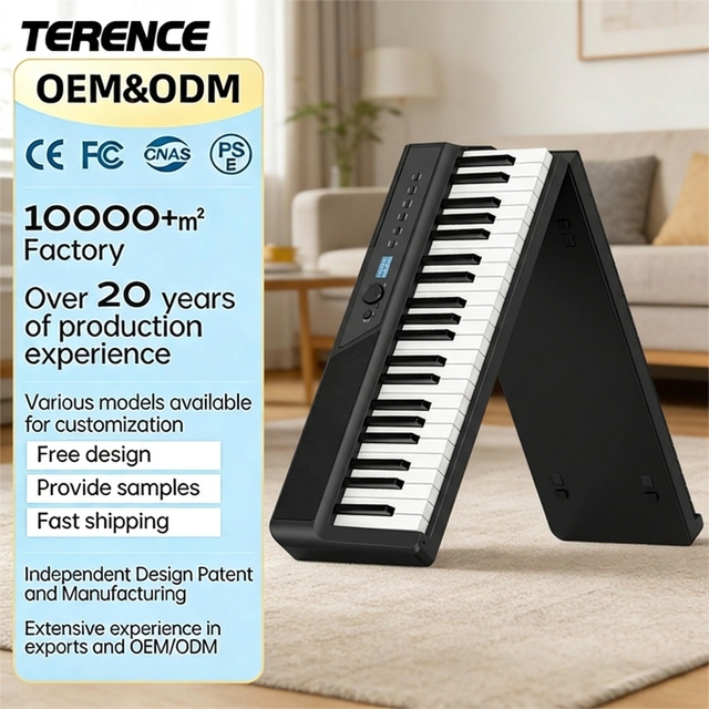 TERENCE V50 88 Keys Piano Keyboard for Brand Customization OEM Service Touch Sensitive Electronic Piano Factory