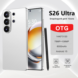 Teléfono Inteligente S26 Ultra Original Sumsun 5G Celulares 16GB+1TB Doble SIM 8000mAh 72MP+108MP Teléfono Móvil Desbloqueado Android - Product Image 1