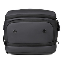 Sac de voyage extensible anti-rides avec compartiment à chaussures et port USB pour homme, idéal pour le bureau, les trajets quotidiens et les affaires, sac à dos décontracté