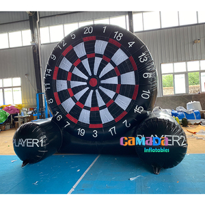 Gioco Gonfiabile Bersaglio da Calcio con Freccette e Palloni, Pubblicitario, Nero, per Sport - Product Image 6