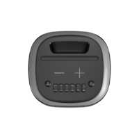 Hopestar Partybox Super Bass Haut-parleur karaoké extérieur avec 2 microphones sans fil pour réunions KTV et éclairage RVB