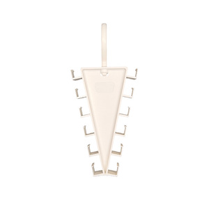 Percha para ropa de doble cara en forma de V, 12 ganchos, color blanco, multifuncional, para dormitorio, armario, almacenamiento, organización, accesorios de ropa - Product Image 2