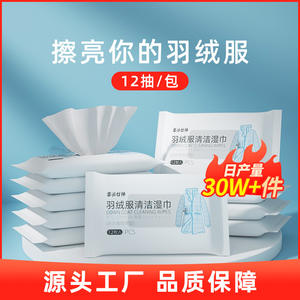 Toallitas de limpieza para abrigos Lucky Goddess, 12 unidades, antibacterianas y engrosadas para el cuidado de la ropa - Product Image 4