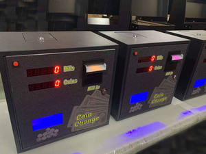 Dispensador de cuarto rentable USD Bill to Coin Changer Máquina de intercambio de monedas para sistemas de pago de área escénica Lavandería - Product Image 3