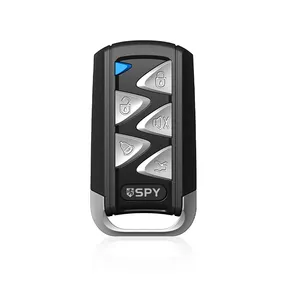 SPY tek yönlü araç güvenlik alarmı uzaktan kumanda evrensel bt akıllı araba alarm sistemi