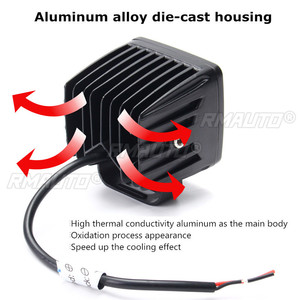 5D 4" 12V 8000k <b>LED</b> <b>Bar</b> Offroad Spot Flood Combo <b>LED</b> <b>Light</b> <b>Bar</b>/Work <b>Light</b> for Truck Car SUV 4WD 4x4 Boat ATV <b>LED</b> Headlights - Product Image 4