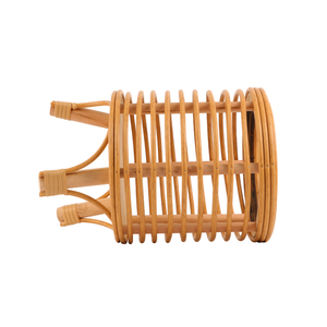 Supporto per piante in <span class=keywords><strong>vimini</strong></span> in Rattan cestini per piante in <span class=keywords><strong>vimini</strong></span> da interni stile Boho fiori cavi espositore per sgabello da pavimento in piedi - Product Image 3