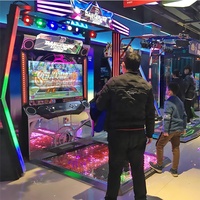 Machine de jeu d'arcade à tickets, jeux d'arcade pour 2 joueurs, danse vidéo musicale, détection de mouvement, musique de danse