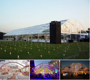 Carpa Octogonal de Lujo Impermeable para Todas las Estaciones, para Eventos al Aire Libre, Conciertos, Estructura Grande de Aluminio para 500-5000 Personas - Product Image 6