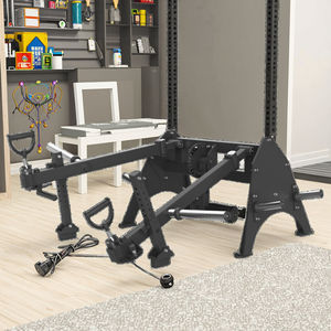 Gran descuento, entrenamiento de fuerza comercial, equipo de gimnasio de levantamiento de pesas, conjunto completo de placa cargada, máquina de peso muerto de pie para gimnasio - Product Image 4