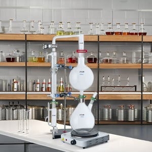 Equipo de Destilación de Aceites Esenciales con Condensador Graham de 500 ml, Aparato de Vidrio para Destilación Personalizado OEM - Product Image 4