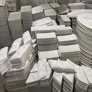 <span class=keywords><strong>Vajilla</strong></span> de Porcelana Blanca de Fábrica, Plato y Tazón de Cerámica, Plato para Cena, <span class=keywords><strong>Vajilla</strong></span> para Uso en Hoteles y Restaurantes - Product Image 6