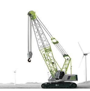 Grue sur chenilles ZCC5000V de marque réputée, 500 tonnes, 84 m, avec moteur, boîte de vitesses et pompe, à vendre - Product Image 1