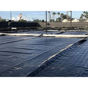 Plastic Sheeting Roll 4 Mil 20x100 Black For Painting <b>Tarp</b> Mulch Weed Barrier Concrete Moisture Vapor - Product Image 3