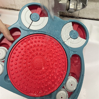 KINYU-Tapis à lécher en silicone personnalisable en forme de grenouille de luxe IQ Interactive Dog Treat Training Puzzle Games Feeder