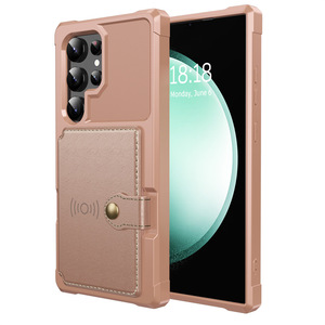 Étui portefeuille magnétique en cuir PU pour <span class=keywords><strong>Samsung</strong></span> S26 S25 S24 S23 S22 S21 S20 Note20 Ultra + FE S10 Plus <span class=keywords><strong>S10e</strong></span>+ avec porte-cartes et rabat - Product Image 6
