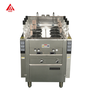 Cocina comercial para pasta de gas con cilindro doble de 9 agujeros y temperatura doble para hoteles, restaurantes, cocina para Fideos Instantáneos - Product Image 4