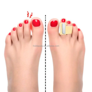 Attelles d'orteil cassées enveloppes <span class=keywords><strong>pour</strong></span> votre gros orteil séparateur d'orteils bandages rembourrés protecteurs de doigts lisseur - Product Image 4