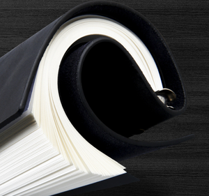Libreta de Cuero PU de Alta Calidad con Logotipo Personalizado, <span class=keywords><strong>Agenda</strong></span> con Hojas Sueltas y Cierre de Cuero <span class=keywords><strong>Horizontal</strong></span> - Product Image 2