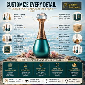 Botellas de Fragancia Líquida Personalizadas, Eau de Parfum, Aroma Duradero, Fabricación por Terceros, Servicio OEM, Mercado Masivo, Lujo - Product Image 5