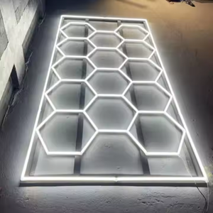 Nhà máy cao nhẹ nhàng dẫn kiểm tra hình lục giác Bảng điều chỉnh Trần Tường chi tiết <span class=keywords><strong>Studio</strong></span> poshing hội thảo ánh sáng - Product Image 3
