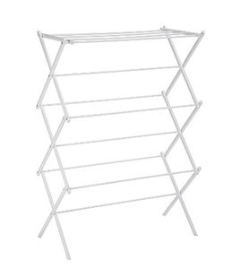 Séchoir à linge extensible à 3 niveaux, support à linge vertical portable et pliable pour le stockage intérieur extérieur - Product Image 1