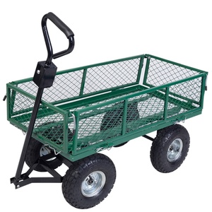 Chariot à feuilles de jardin utilitaire en maille résistante - Product Image 3