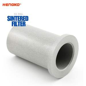 كوب فلتر مسامي من الفولاذ المقاوم للصدأ من HENGKO OEM للبحث العلمي في المجال الكيميائي - Product Image 1