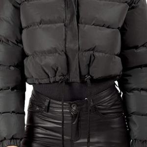 Fournisseur en gros de manteaux à bulles pour femmes sur mesure, de haute qualité, chauds, courts, à cordon de serrage, coupe-vent, surdimensionnés, trench-coat pour femmes - Product Image 6