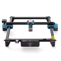 Máquina de Grabado Multifuncional TWO TREES TTS-55PRO, Capacidad de Corte de 5.5W/40W, Madera, Acero Inoxidable, Contrachapado, Cristal, DXF