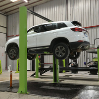 Oferta Especial: Elevador Automático Western Lift de 5 Toneladas, Tipo Pórtico y Elevador de Coches de Dos Postes de 5 Toneladas, con Suelo Libre, Manual, Liberación Unilateral