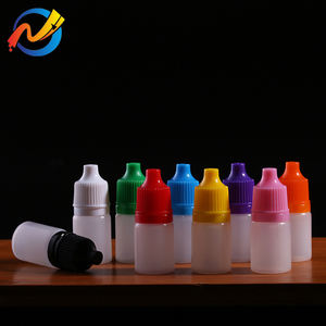 Venta caliente vacío plástico PE líquido cuentagotas botellas con tapa - Product Image 3