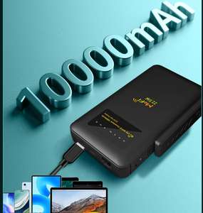 <span class=keywords><strong>Router</strong></span> Wifi Móvil 4G G4 Pro, <span class=keywords><strong>Router</strong></span> Portátil de Viaje con Puerto Ethernet y Carga Rápida de 22.5W, <span class=keywords><strong>Router</strong></span> 4G con Ranura para Tarjeta SIM - Product Image 1