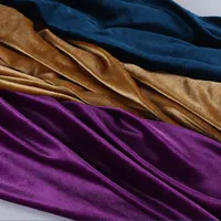 Commercio all'ingrosso Multicolore di Seta Pura Tessuto In Velluto Coreano Tessuto In Velluto