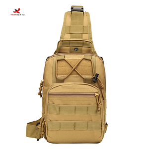 Sac de Poitrine Tactique de Survie d'Extérieur pour Hommes avec Double Fermeture Éclair Camouflage d'Urgence GZ RTS Commande Mixte en Gros - Product Image 1