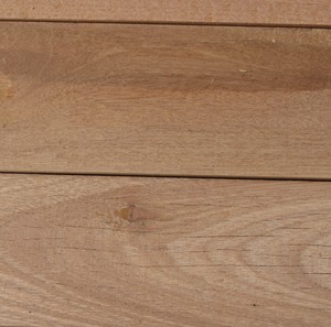 <b>Wire</b>-<b>Brushed</b> S4S Sand-Toned Balau Wall Planks - Product Image 4