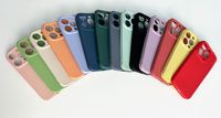 Pour Samsung S24 Plus S23 FE housse en silicone pour Galaxy S25 Ultra S22 FE S21 souple doublure en Fiber de TPU housse coque de téléphone